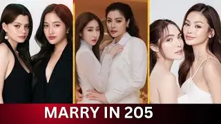 Famous GL Actresses Who Are Going to Marry in 2025| Yoko Apasra | Faye Peraya | Freen Sarocha|Becky|