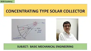Concentrating type solar collector | RNM Academy
