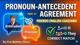 PRONOUN-ANTECEDENT AGREEMENT #partsofspeech #englishgrammar #composition
