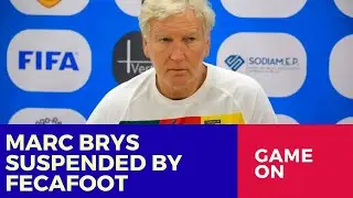 Cameroon National Team Coach Marc Brys Suspended by FECAFOOT Over Misconduct Allegations