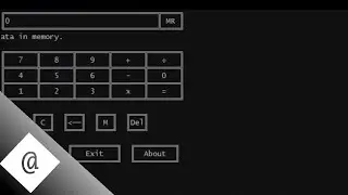 Batch file: Calculator with mouse and GUI!