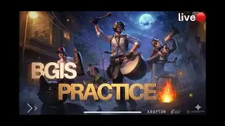 BGIS Practice 🔴 Live | BGMI Paid Custom | 5th Player POV 🎮