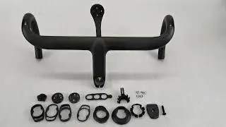 LightCarbon Super Light Carbon Road Integrated Aero Handlebar
