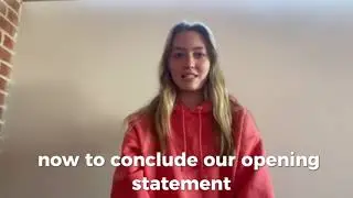 Debate: Opening Statement