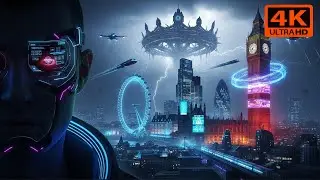 Future City London 2250: The Cyberpunk Evolution of the Thames