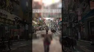Japan 2077 #shorts #ytshorts #futurejapan