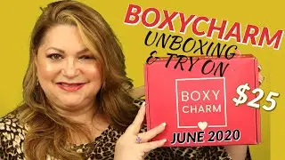 BOXYCHARM JUNE 2020 BASE BOX UNBOXING & TRY ON | Kendy Jane Beauty