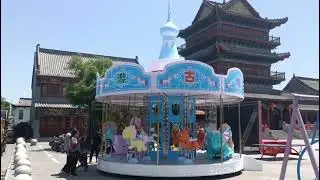 The Display of Classic Carousel Ride