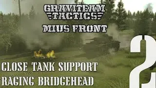 Close Tank Support - Raging Bridgehead Campaign Turn 1 - Graviteam Tactics Mius Front
