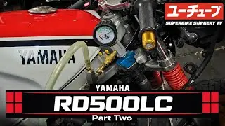 Insane Abandoned RD500LC V4 Two-Stroke Resurrection &ndash; Part 2 | Carbs, Coolant Leaks & Real Progress