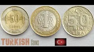Turkish Coins ( Bin Lira & Kurus ) - Vol. 2 | Turkey - Middle East