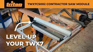 Level Up Your Workcentre with the TWX7 Contractor Saw Module