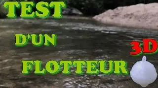 TEST D'UN BOUCHON DE P&Ecirc;CHE IMPRIMER EN 3D