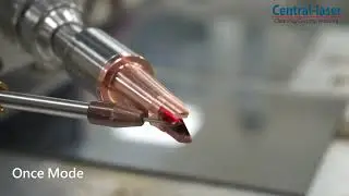 Demonstration of three welding processes matching different nozzles