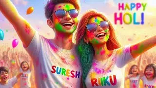 Holi 2025 Photo Editing Prompts┃Create 3D Holi AI Images