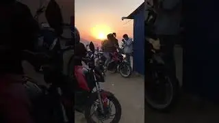 Beautiful view from pilot baba #pilotbaba #rideday #ridenepal #explore #sunset #beautifulday