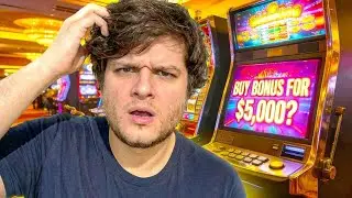 I Spent $5,000 on a NEW Slot Bonus Buy!