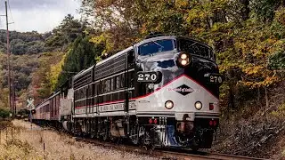 Reading and Northern: Fast F units in Fall foliage