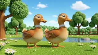 Counting Ducks on the Farm Song for Kids | Number & Animal Learning Song, Fun Nursery Rhyme, Baby