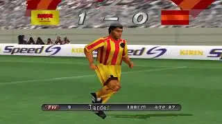 PLAYSTATİON -1 - GALATASARAY - ROMA - 2000 KADROSU - HAGİ - JARDEL - POPESCU - LİG MODU 3.MA&Ccedil;