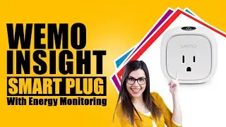 Wemo Insight Smart Plug with Energy Monitoring, WiFi Enabled, Control Your Devices and Manage Energy
