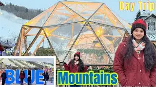 Blue Mountains Winter Day Trip from Toronto ❄️ | Blue Mountain Village, Skiing & Magical Decorations