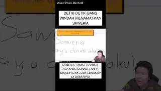 Detik-Detik bang Windah menamatkan SAWERIA!!! #shorts #windahbasudara