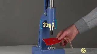 Toggle Press - Professionally and Solidly Attaching Eyelets