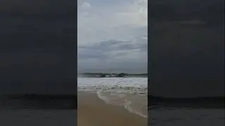 Arabian sea Alappuzha beach⛱️ #sea #nature