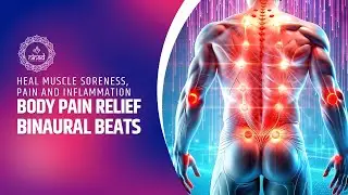 Most Powerful Body Pain Relief Binaural Beats | Heal Muscle Soreness, Pain and Inflammation Now