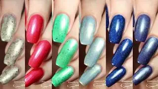 Swatches | Head or Tails : Mermaid Folklore Collection by Blue Bird Lacquer