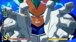 Dragon Ball FighterZ-Vegeta (SSGSS)-COMBOS/LOOPS/SOLO TOD- ReJump