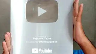 Rajkamal Yadav | Youtube silver play button |