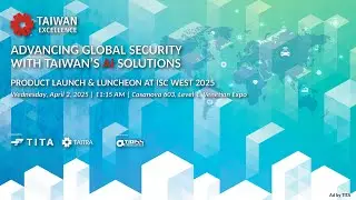 Advancing Global Security with Taiwan&rsquo;s AI Solutions| ISC West 2025 | Taiwan Excellence 台灣精品