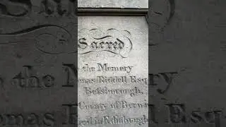 Edinburgh - The Tom Riddle grave