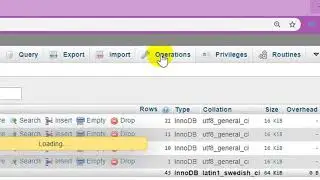 How to delete database in phpmyadmin