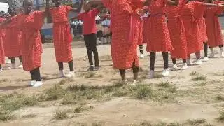 HINDU DANCE IN CELEBRATION OF FATHER CHARLES BY  ST CLARET SCHOOL