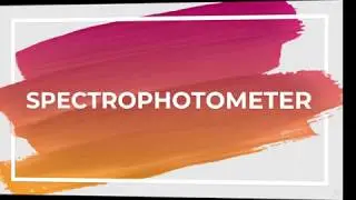 2. Spectrophotometer Part I
