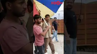 Munawar Faruqui briefly greets paps post his shoot with Farah Khan #shorts #munawarfaruqui