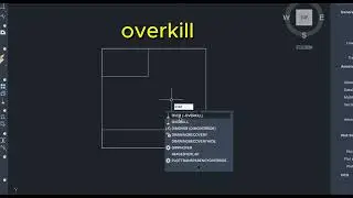 how to use overkill in AutoCad #autocad #autodesk #drafting #tips #tricks