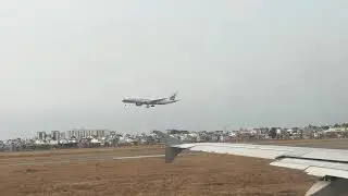 Take off from Tan Son Nhat Int. Airport, Ho Chi Minh City - Vietnam Airlines