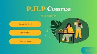 PHP Tutorial-2 - XAMPP download ,PHP Syntax & Comment | XAMPP download, PHP me syntax & comment...@