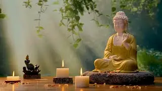 Lotus Flower and Flowing Water Meditation Music - Reaching the Pure Land & Finding Peace