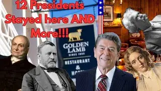 12 Presidents stayed here! Tour of the Oldest Restaurant in Ohio- The Golden Lamb