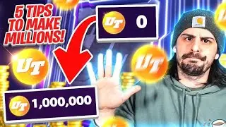 THE BEST WAY TO MAKE MILLIONS OF COINS IN MADDEN ULTIMATE TEAM| 5 TIPS TO BECOMING A MUT MILLIONAIRE