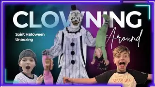 We UNBOXED the MASSIVE Clowning Around Animatronic 😱 | 2026 Spirit Halloween