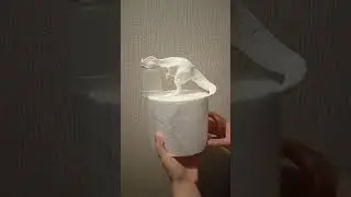 динозавр из мастики