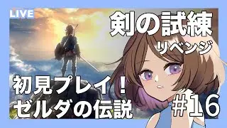 【ブレワイ】【初見プレイ】今から始めるゼルダの伝説～ブレス オブ ザ ワイルド～#16 剣の試練リベンジ！