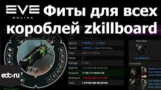 Eve Online - Фиты для всех короблей zkillboard