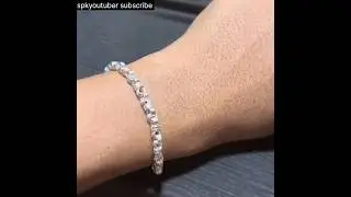 STUNNING Silver Jewelry Making for Women and Men #spkyoutuber #jewellery #bracelet